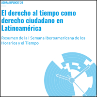 AGORA DIPLOCAT 20 : Le droit au temps en tant que droit citoyen en Amérique latine (en espagnol)