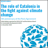AGORA DIPLOCAT9. Le rôle de la Catalogne dans la lutte contre le changement climatique. 5e anniversaire de l'Accord de Paris (en anglais)