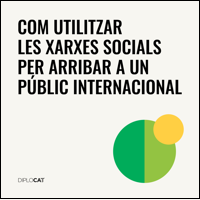 Wie man soziale Netzwerke nutzt, um ein internationales Publikum zu erreichen. Reihe von Infografiken mit Empfehlungen. (auf Katalanisch)